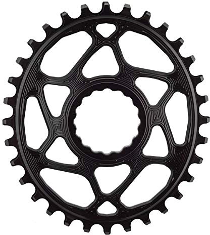 Absoluteblack Chainring Direct Mount Singlespeed 36t Oval Shimano Sort