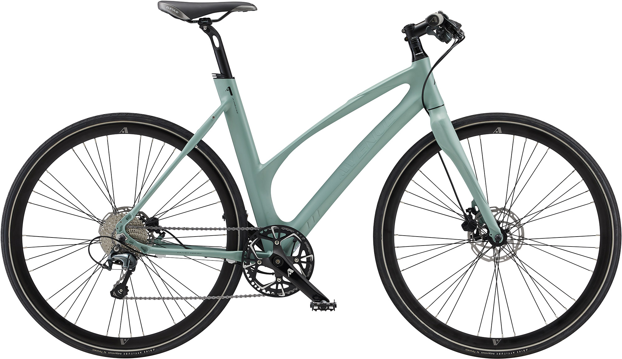 Avenue Airbase Dame 10g Tiagra 2026 Matt Turquoise