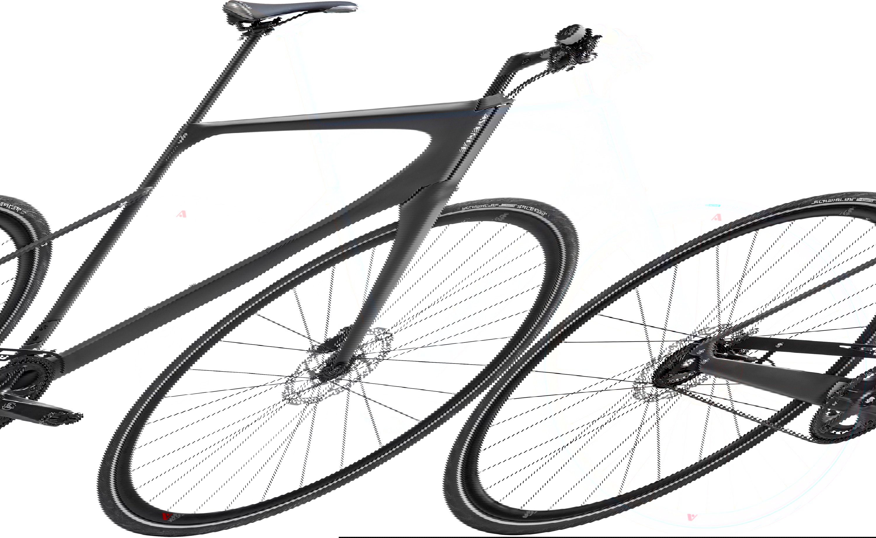 Avenue Empire Carbon Herre 11g Alfine Remtræk 2023 Sort