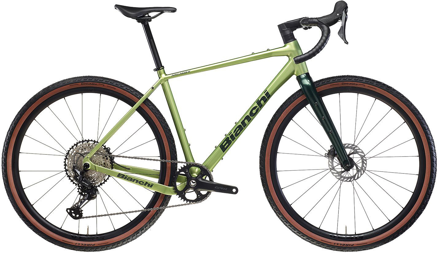 Bianchi Arcadex Al Grx610 822 1x12sp 2026 Light Green   Forest Green