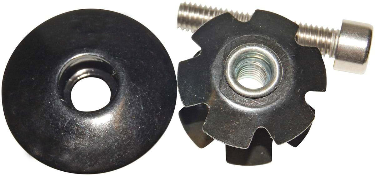 Bike Attitude Top Cap   18in    Stjerne Til Styrfitting Th 875 Sort Alu