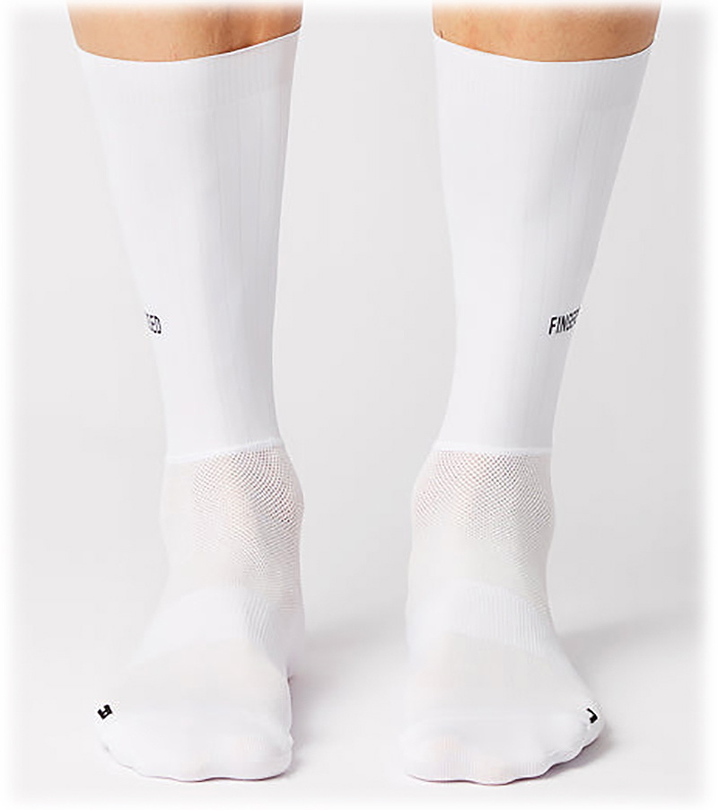 Fingerscrossed Aero Logo Horizontal Sokker White