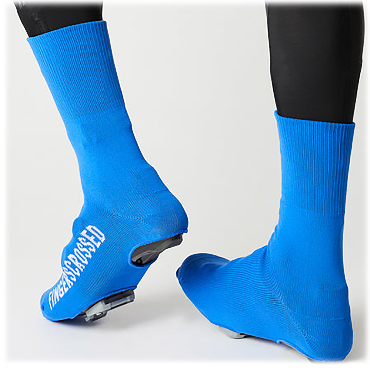 Fingerscrossed Knit Oversock Skoovertræk Blue