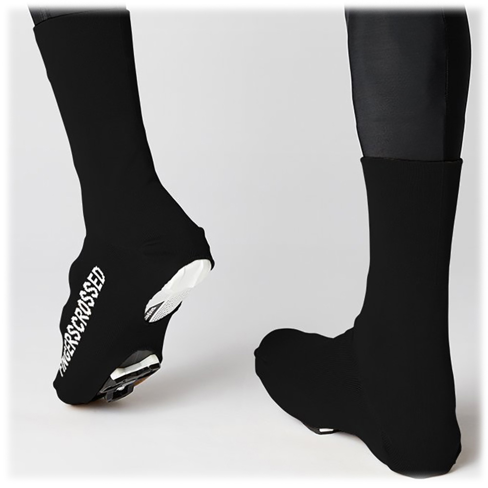 Fingerscrossed Knit Oversock Skoovertræk Sort