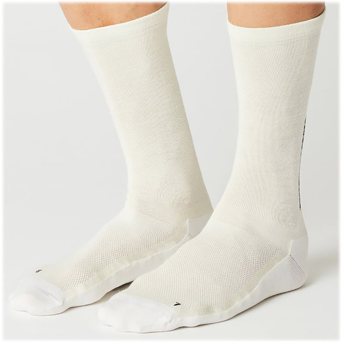 Fingerscrossed Light Merino Silk Spring Fall Sokker Creme White