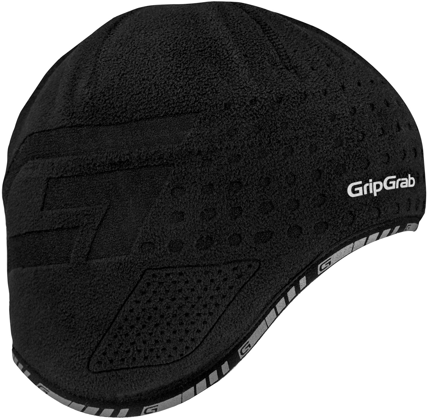 Gripgrab Aviator Vindtæt Termo Skull Cap Sort