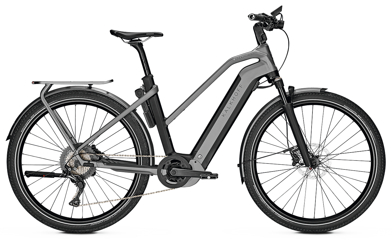 Kalkhoff Endeavour     Advance Dame Grå