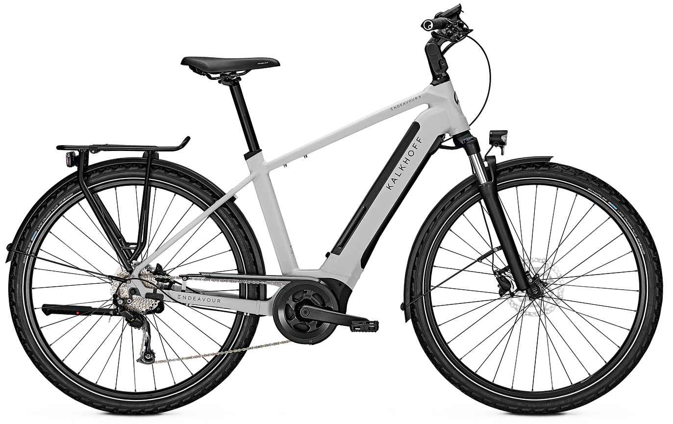 Kalkhoff Endeavour     Season 625wh Herre Grå Hvid