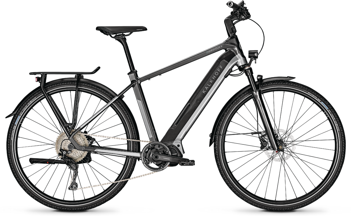 Kalkhoff Endeavour     Move Herre Sort Sølv