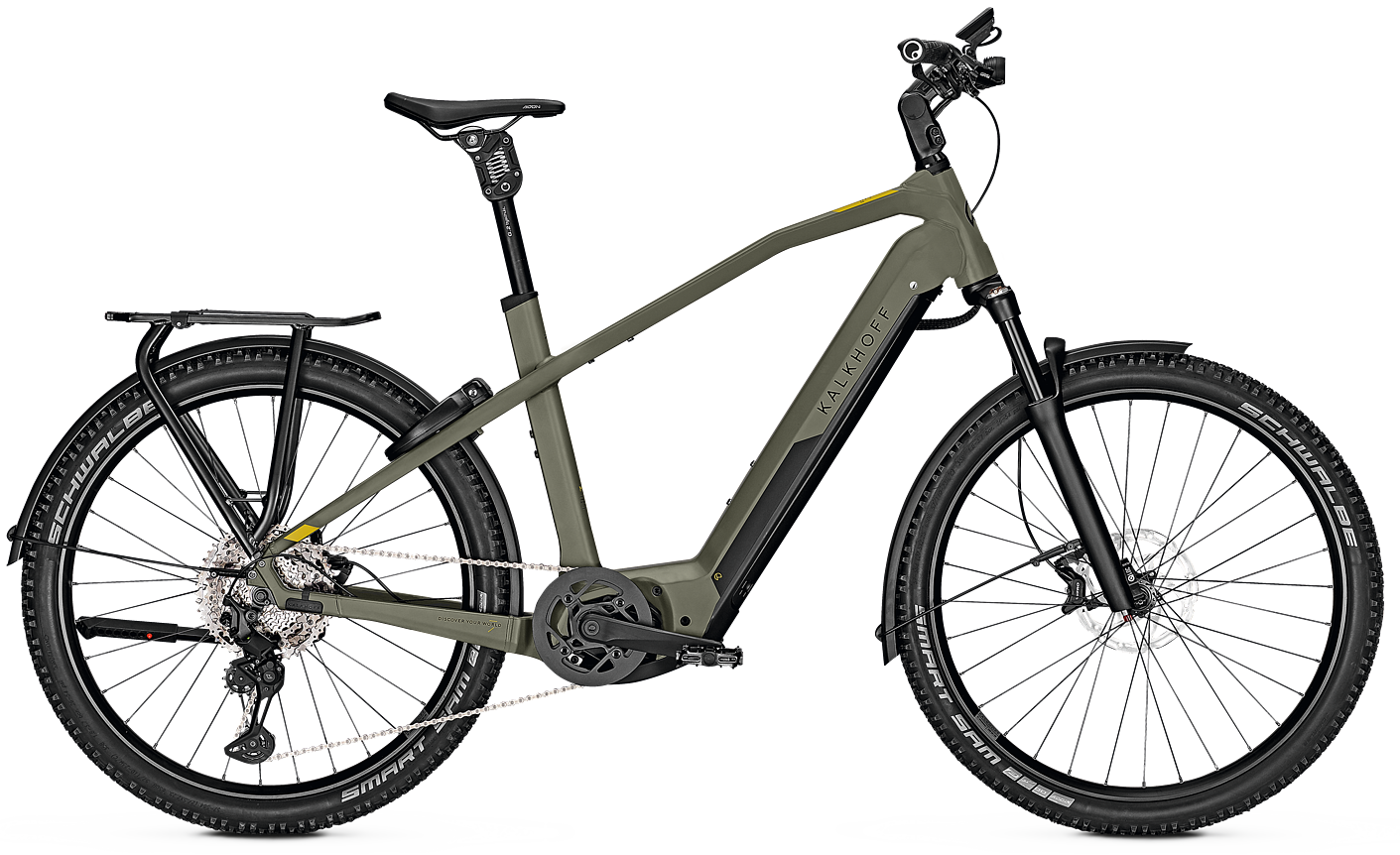 Kalkhoff Entice     Advance  750wh Herre Grøn