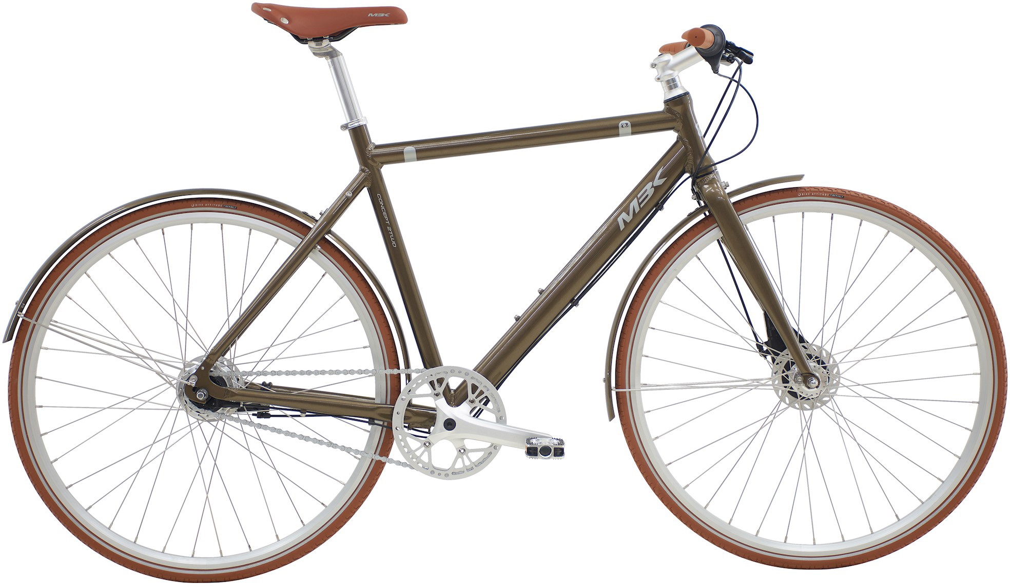 Mbk Concept 2two Herre 7g Brun