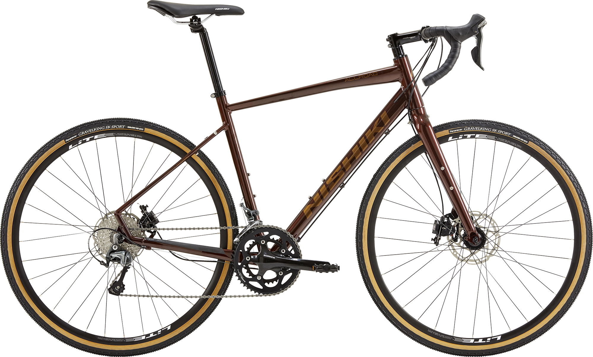 Nishiki All Road Herre 20g Tiagra 2026 Maghoni Brun