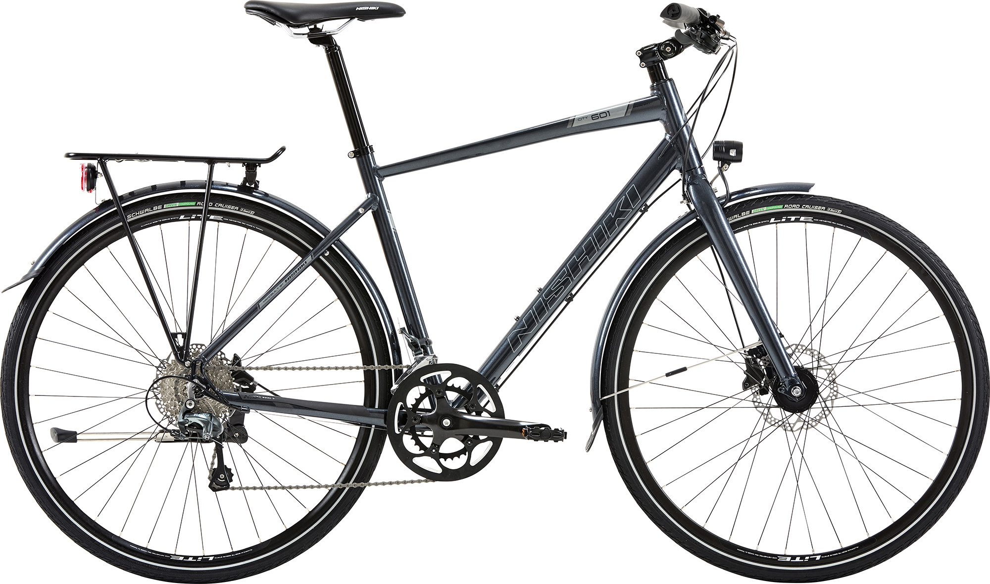 Nishiki City 601 Herre 20g Tiagra 2026 Turmalin Sort