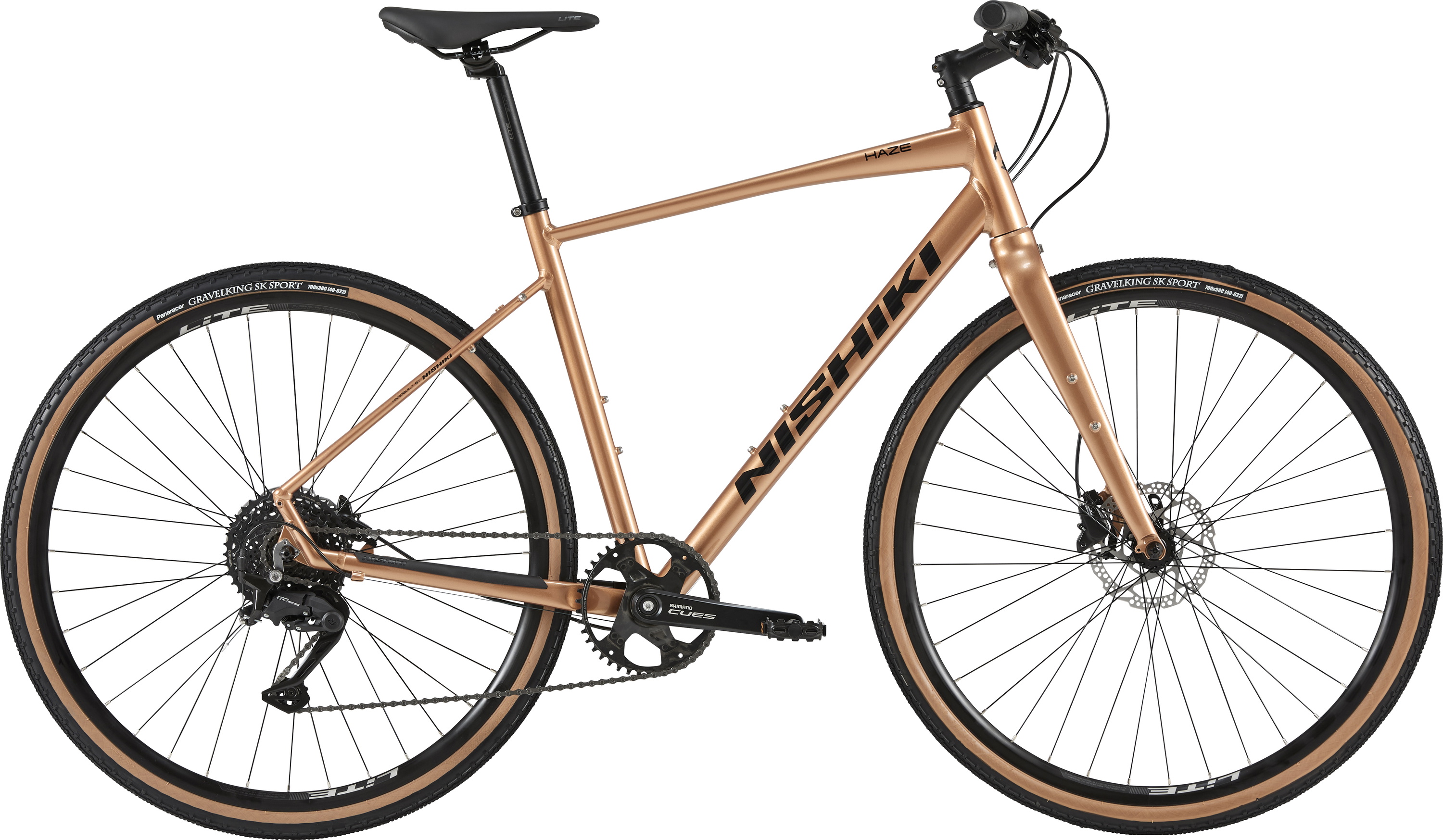 Nishiki Haze Herre 10g 2026 Blank Mørk Guld