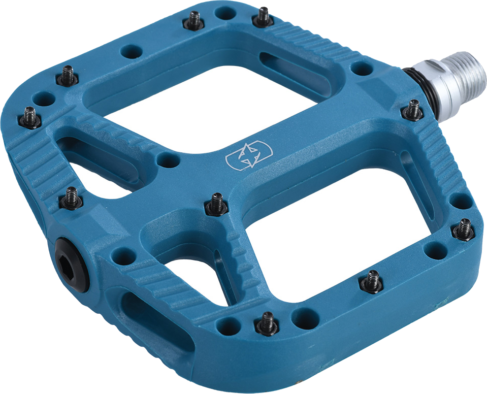 Oxc Flat Pedal Loam 20 Nylon Blå