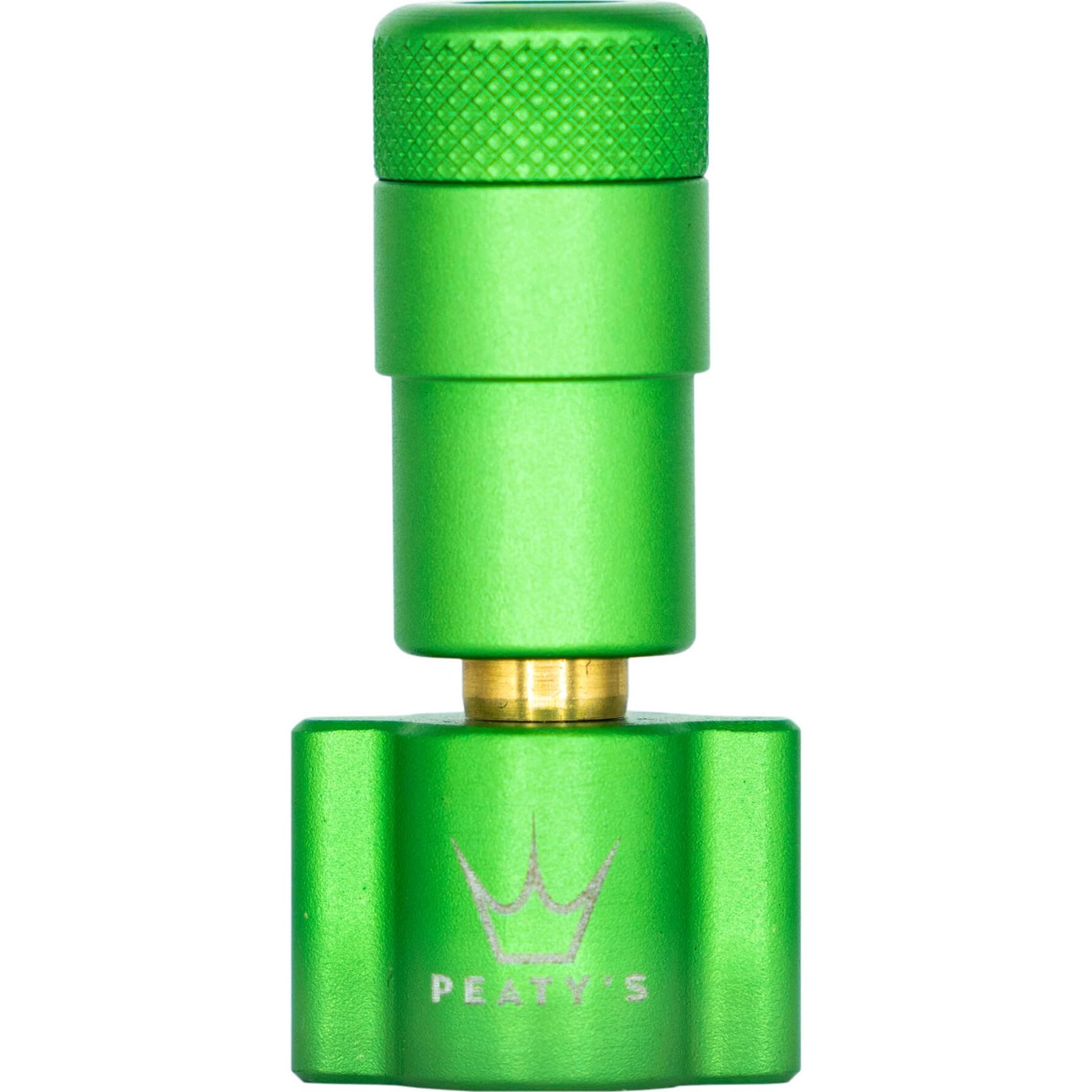 Peaty X27   Holeshot Co2 Tyre Inflator Head Emerald