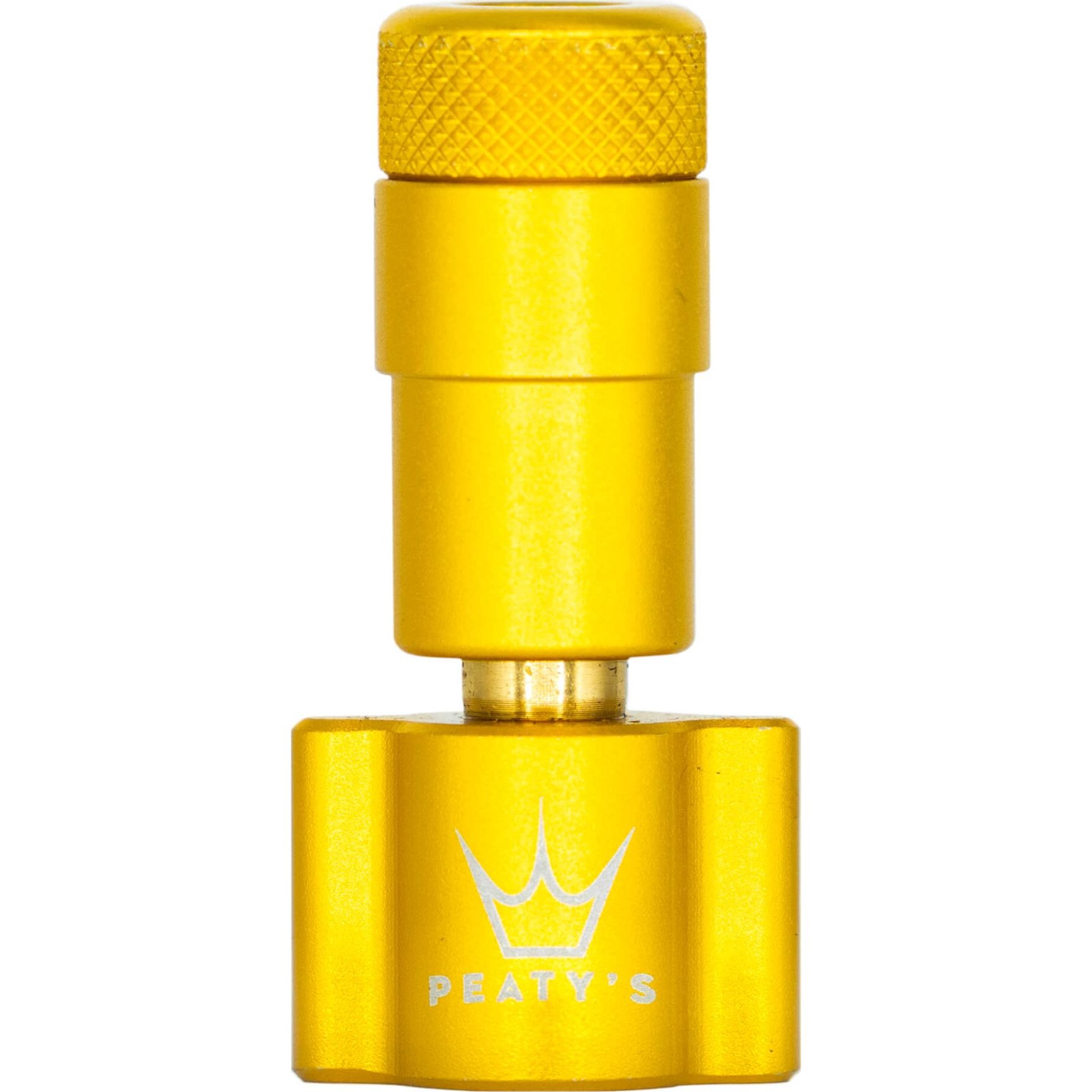 Peaty X27   Holeshot Co2 Tyre Inflator Head Gold