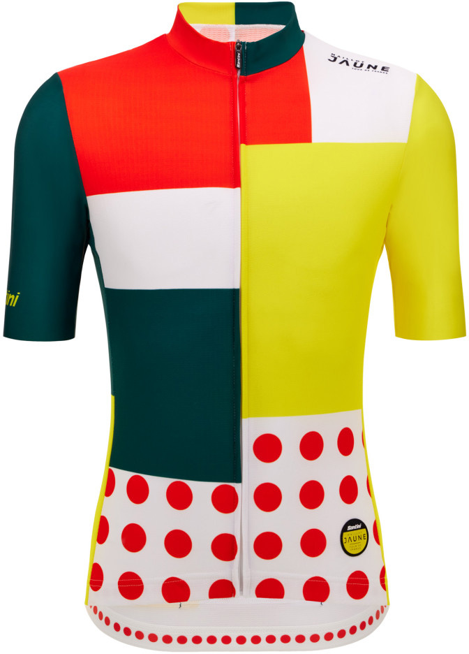 Santini Maillot Jaune Official Combo Kit Jersey