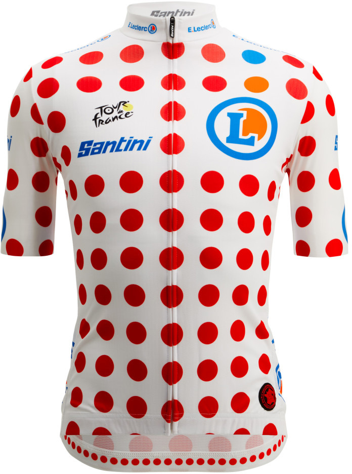 Santini Tour De France Replica Polka Dot Jersey