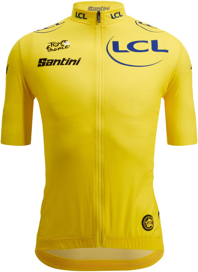Santini Tour De France Replica Yellow Jersey