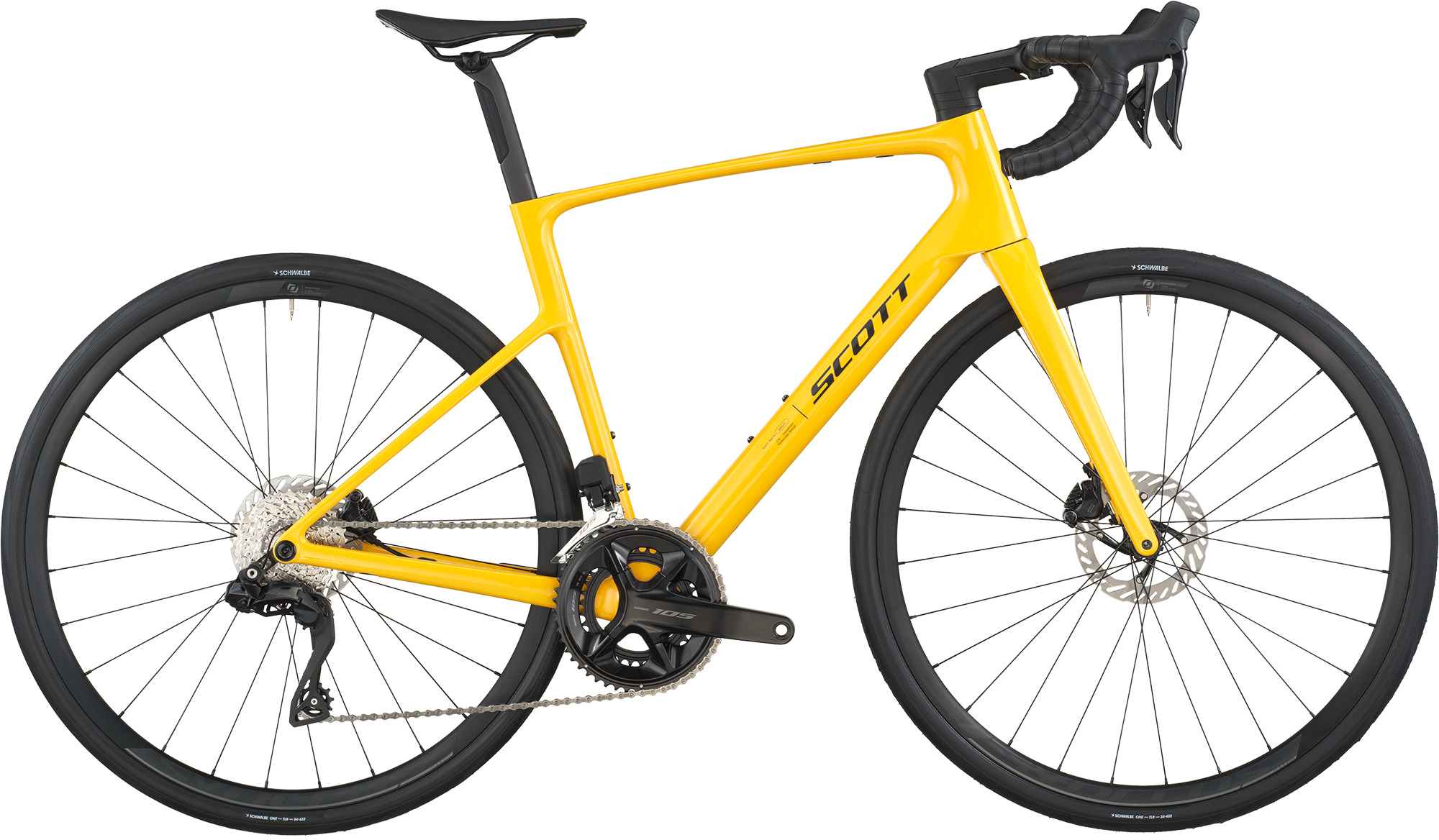 Scott Addict 40 2026 Vivid Yellow