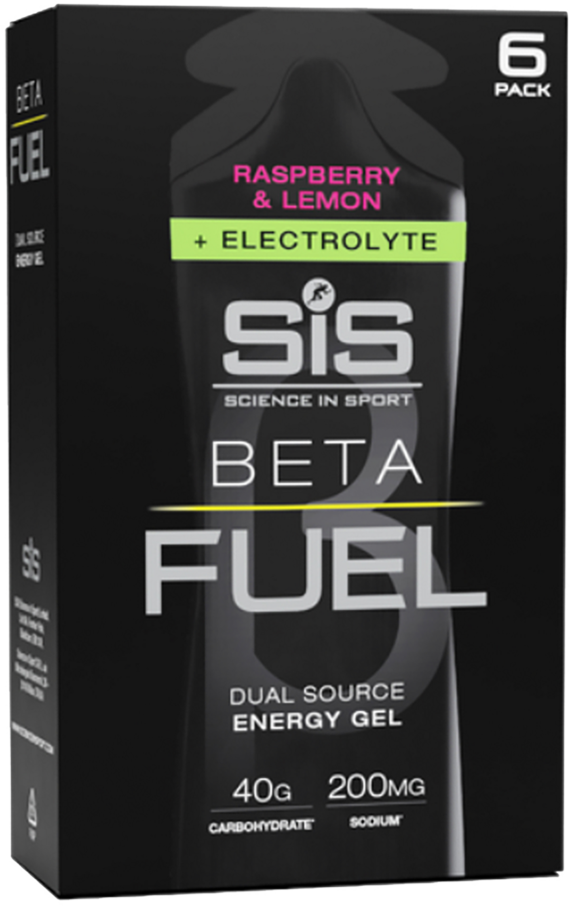 Sis Beta Fuel Endurance Gel Raspberry   Lemon 6x60ml