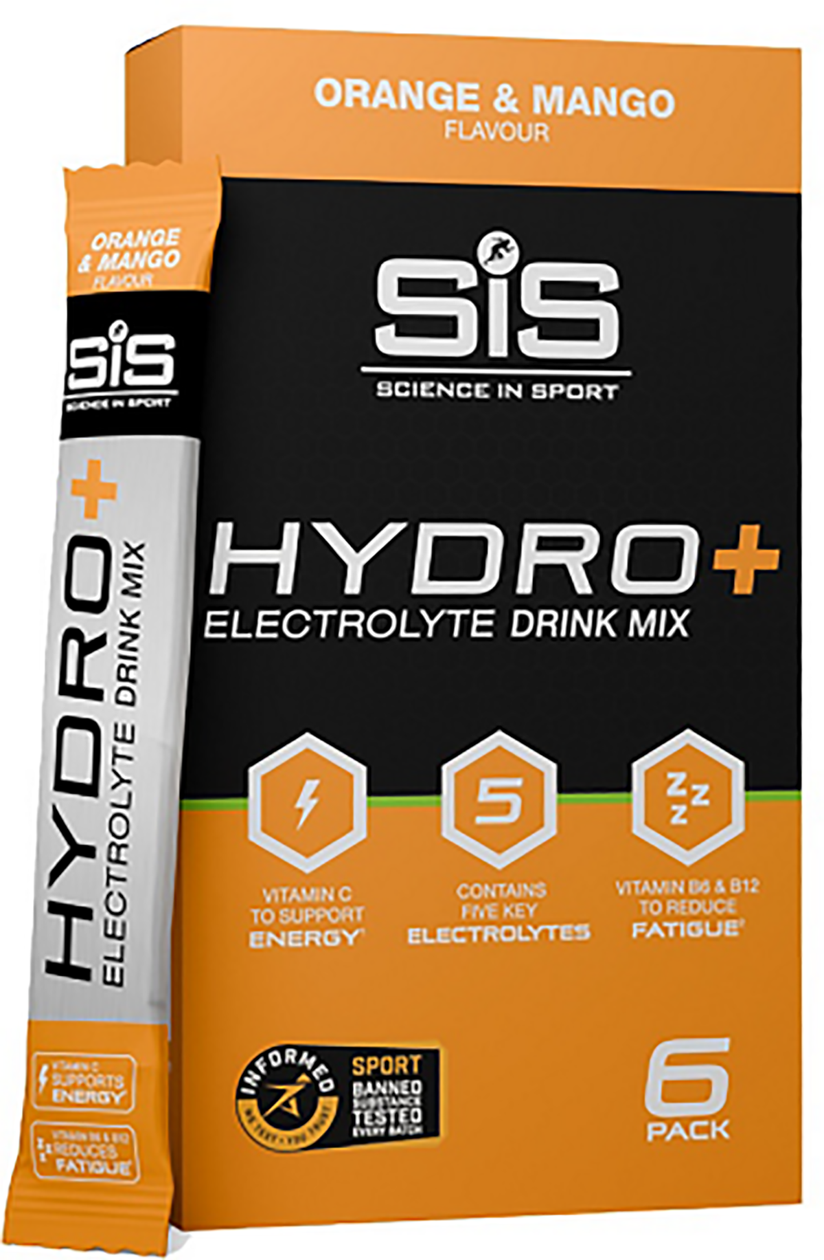Sis Go Hydro  Powder Orange Mango 6x4 5g