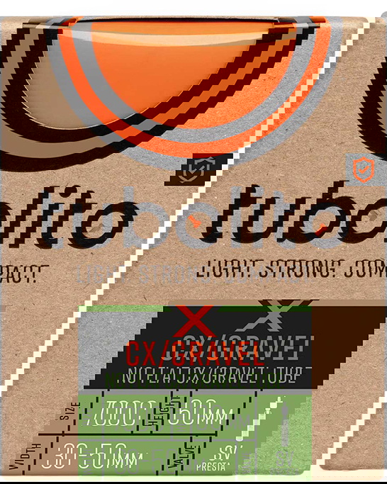 Tubolito  -tubo Punkterfri Cx Gravel 700x30-50c Presta 60mm  130g