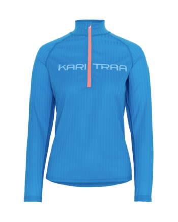 Kari Traa Ella Half-zip Trøje Blå Str