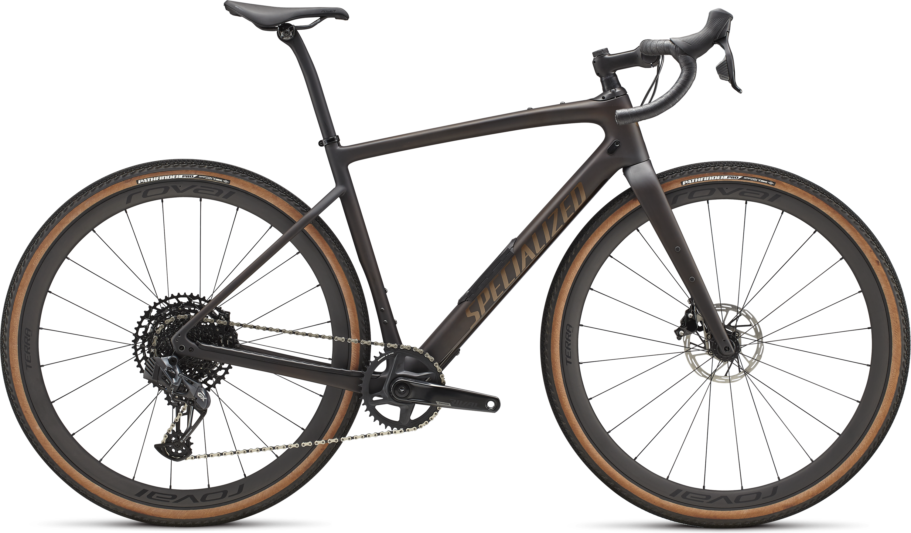 Specialized Diverge Expert Carbon 2023 Sort Brun