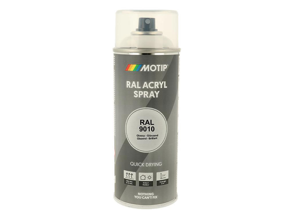 Motip Ral 9010 Lak High Gloss Pure White