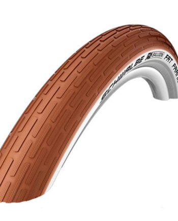Schwalbe Fat Frank  -guard Tråddæk 28x2 00  50-622  Brun Hvid-refleks
