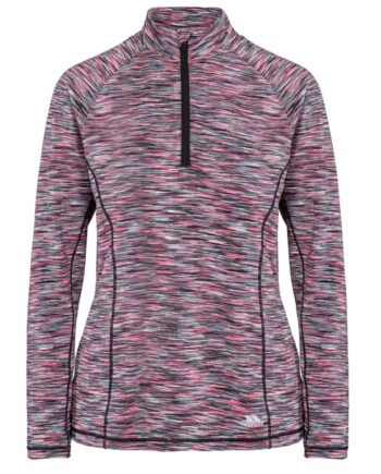 Trespass Edith  -shirt Med Lange ærmer Dame Str  Xs Multi Marl