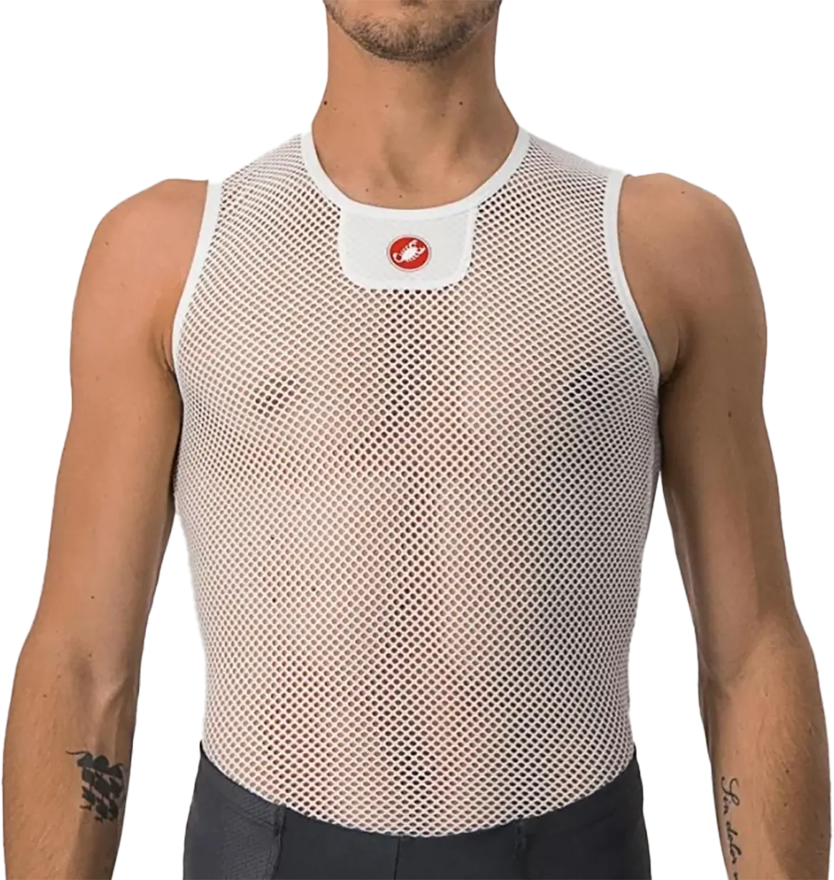 Castelli Core Mesh Sleeveless Baselayer White