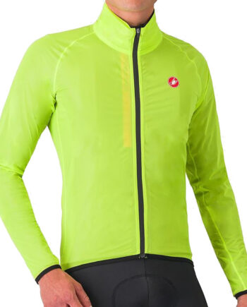 Castelli Squall Shell Jacket Lime Sort