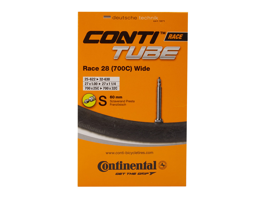 Continental Race 28 Wide Cykelslange Str 700x25-32c 60 Mm Racerventil