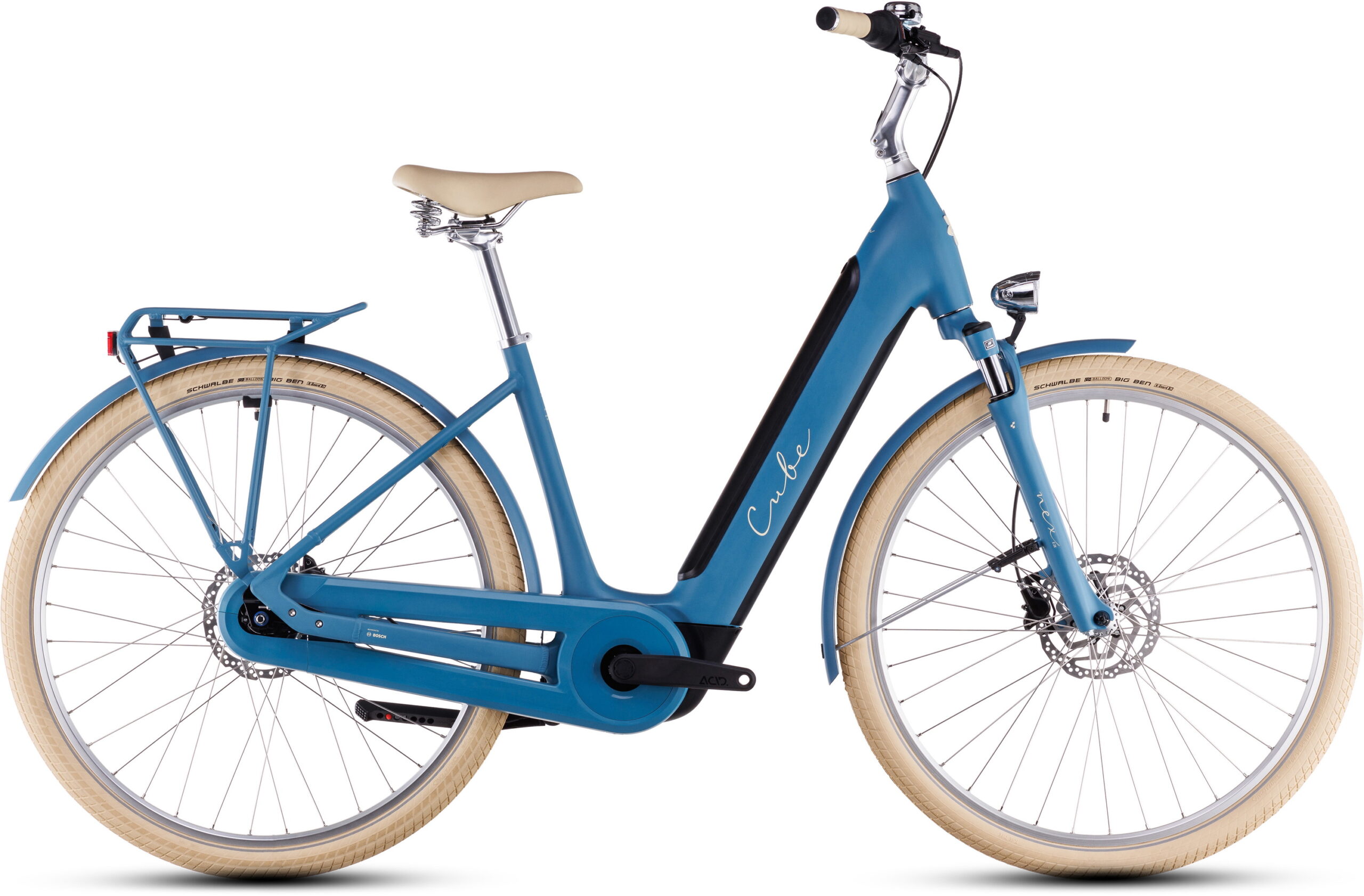 Cube Ella Hybrid 500 2025 Sphereblue X27 Creme
