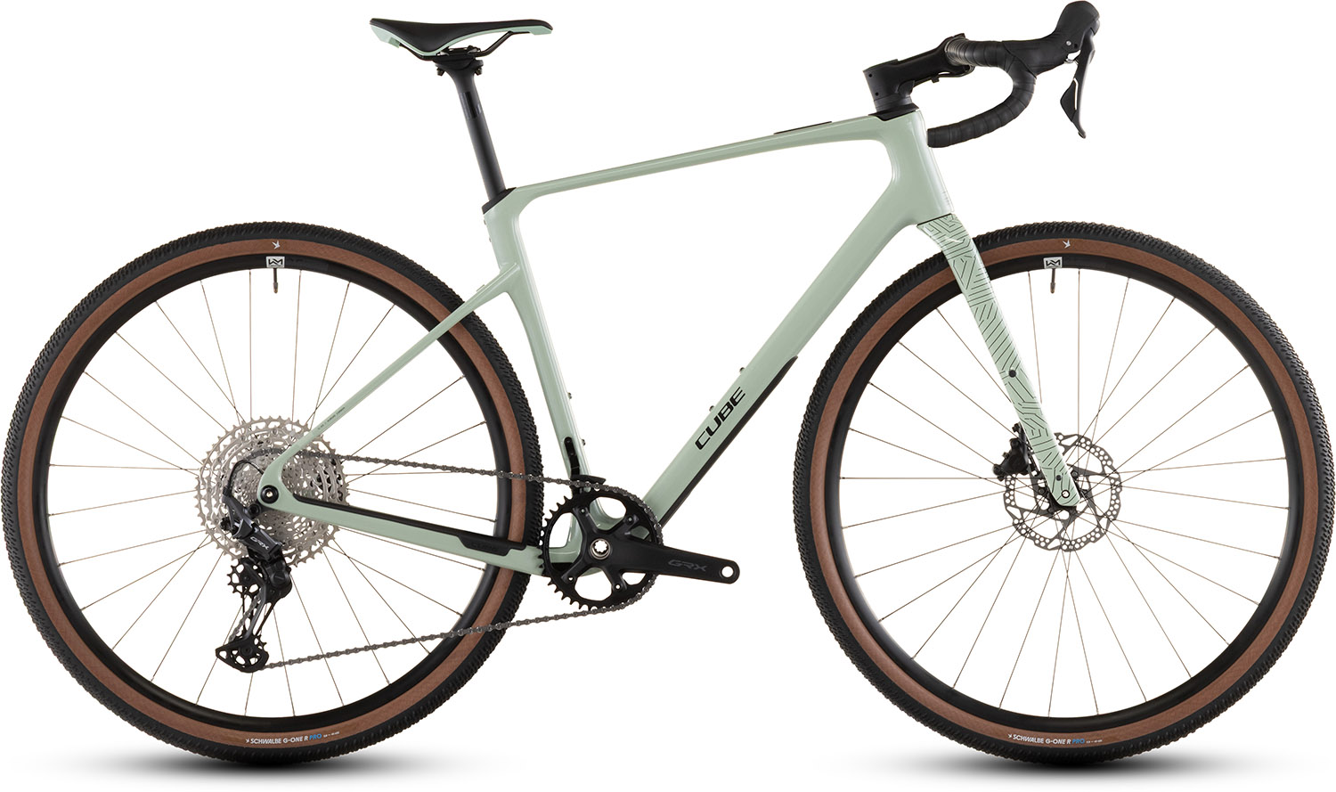 Cube Nuroad  :62 One 2026 Aloegreen   Black