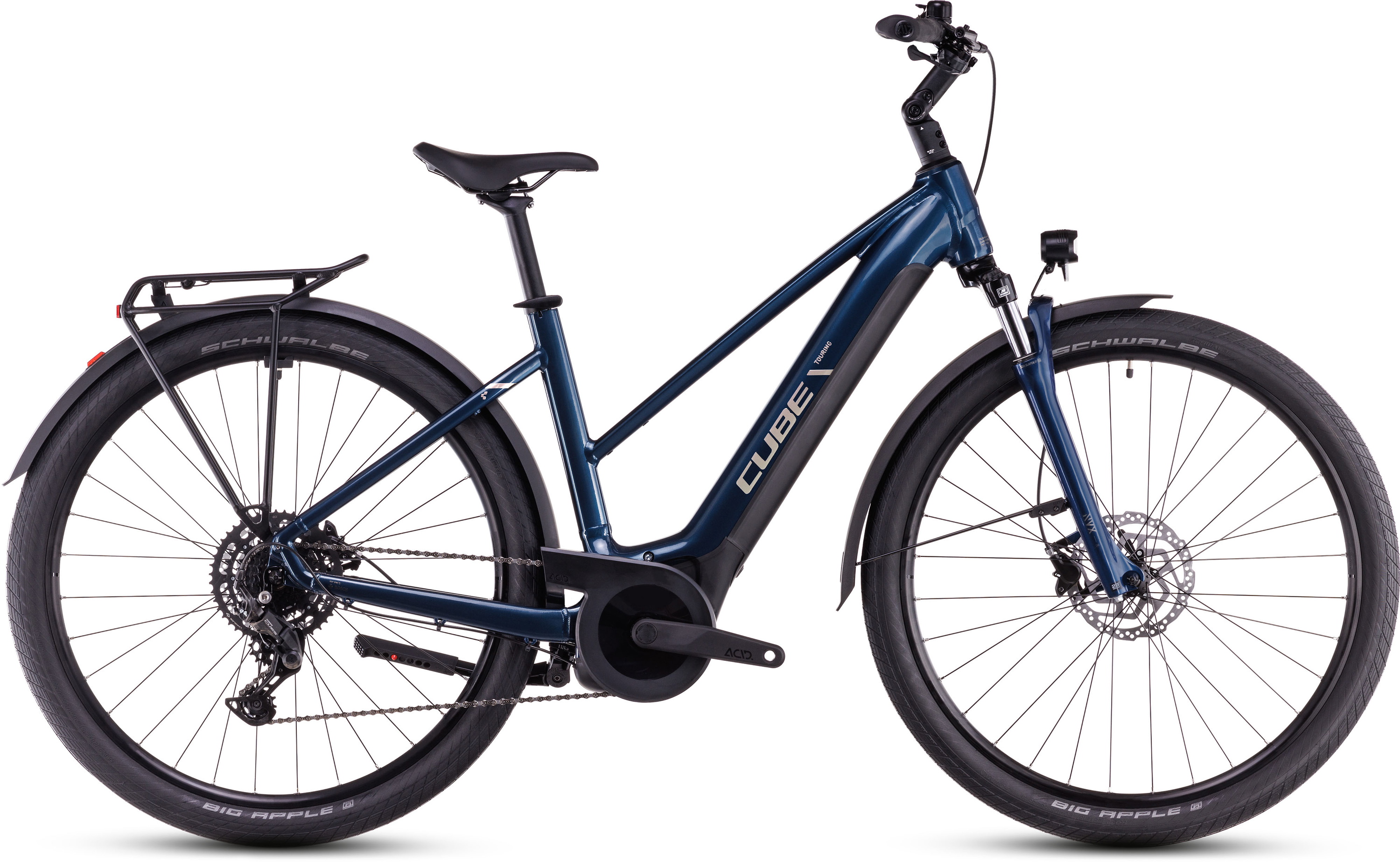 Cube Touring Hybrid One 500 Dame 2025 Deepsea  X27   Chrome