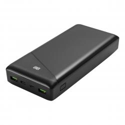 Deltaco Power Bank 30 000 Mah  1x Usb-  Pd  2x Usb-  Qc3   Powerbank