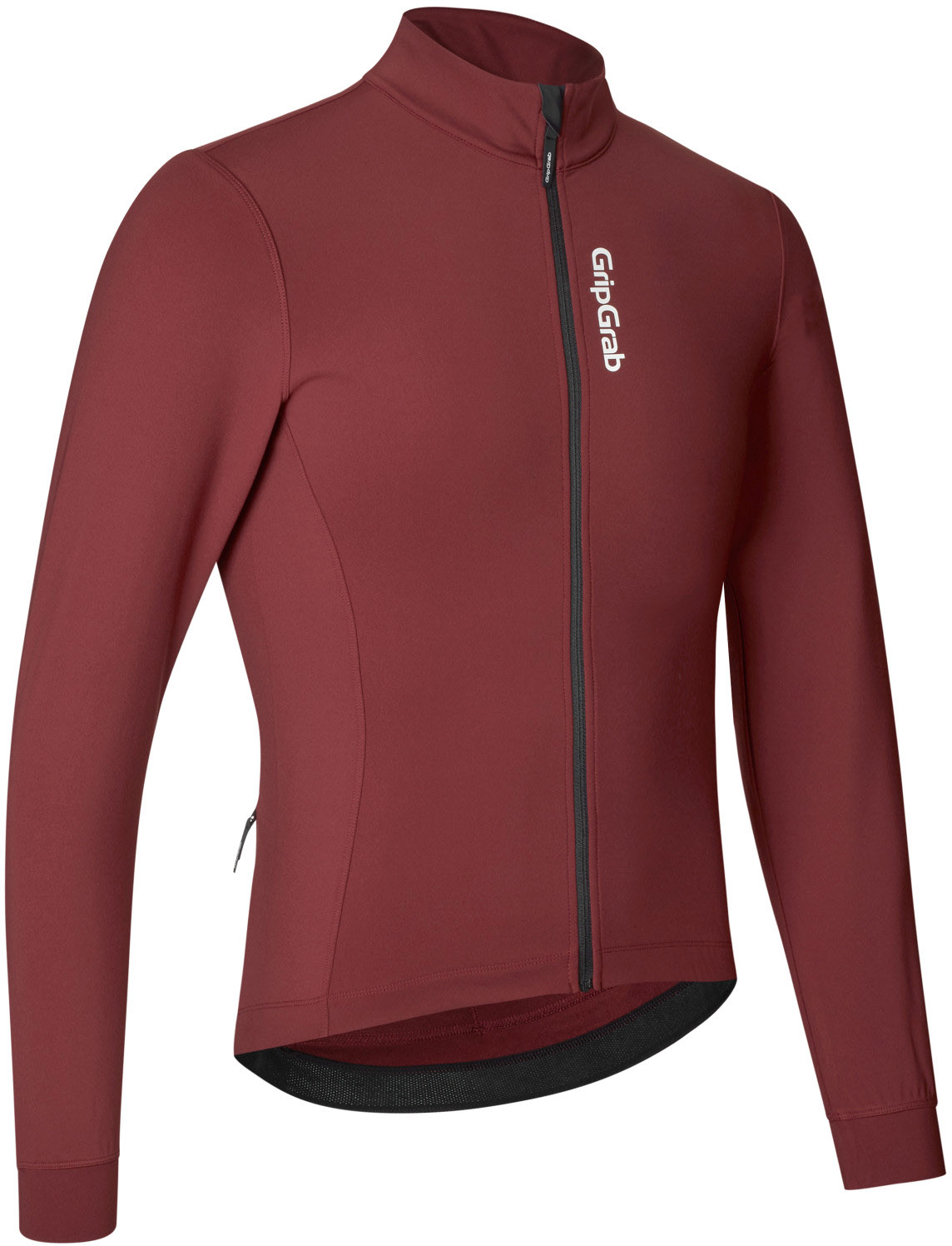 Gripgrab Ride Langærmet Termocykeltrøje Dark Red