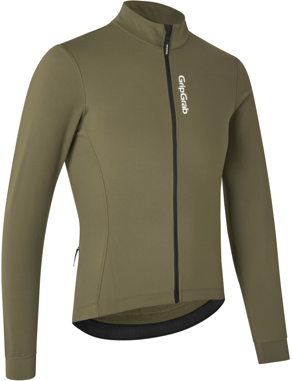 Gripgrab Ride Langærmet Termocykeltrøje Olive Green