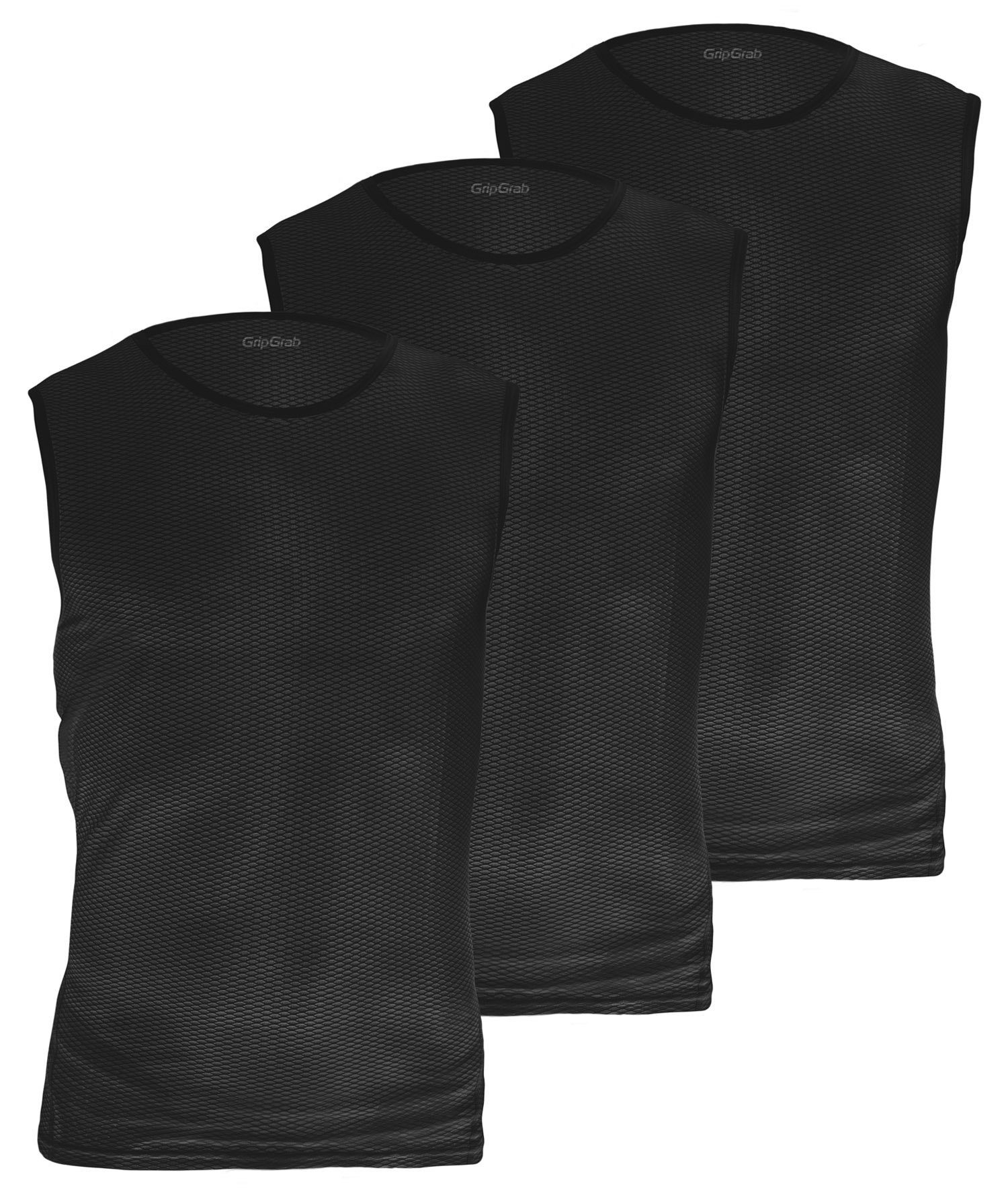 Gripgrab Ultralight ærmeløs Baselayer -pak Sort
