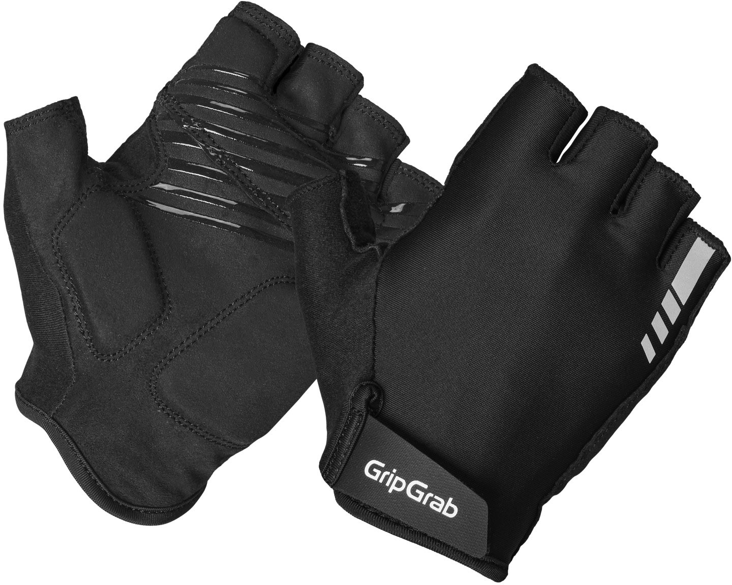 Gripgrab   X27   Ride Polstret Kortfingret Sommerhandsker Black