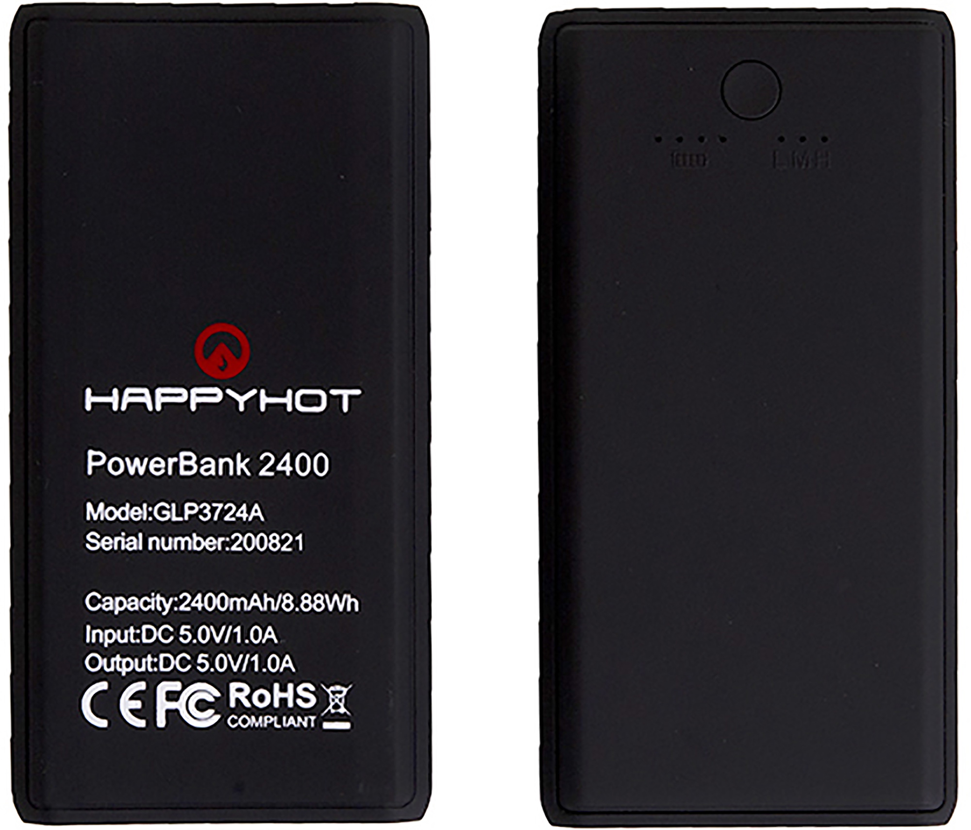 Happyhot Powerbank Til Varmesokker Stk 2400mah