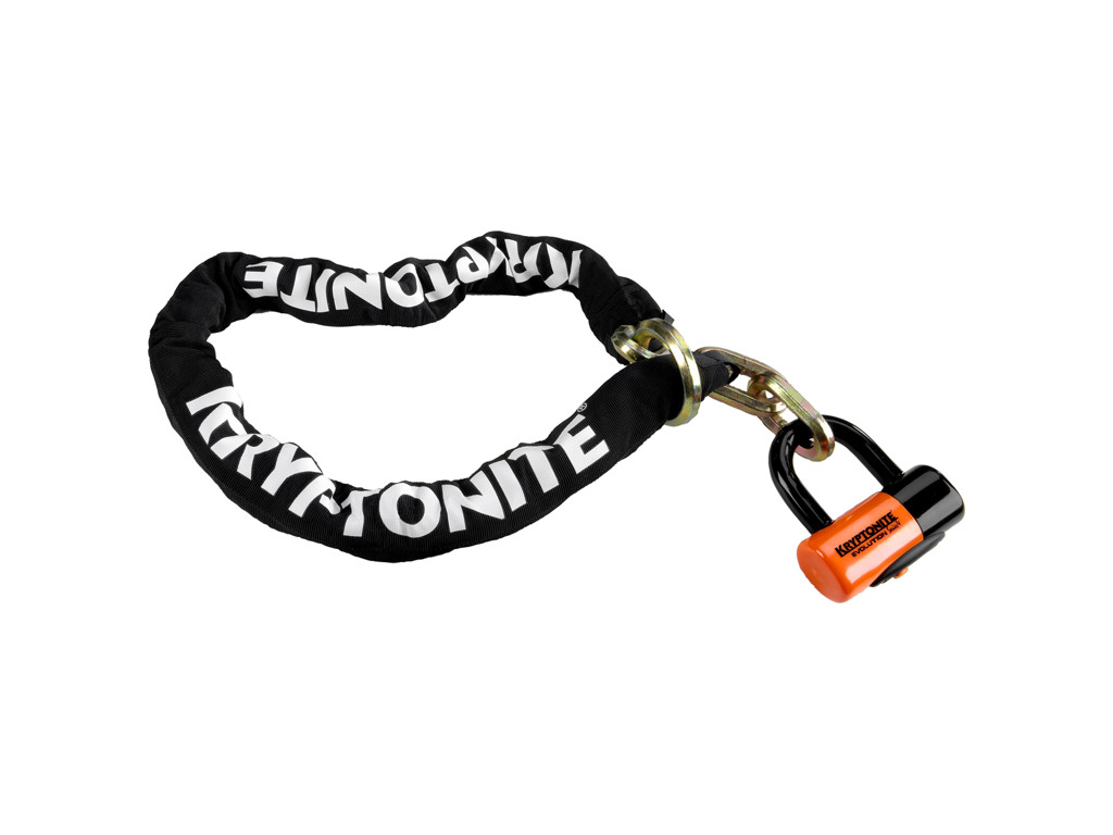 Kryptonite New York Noose Kædelås 12mm   130cm Sort