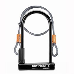 Kryptonite  -lock Keeper 12 Std Incl     Flex Cykellås