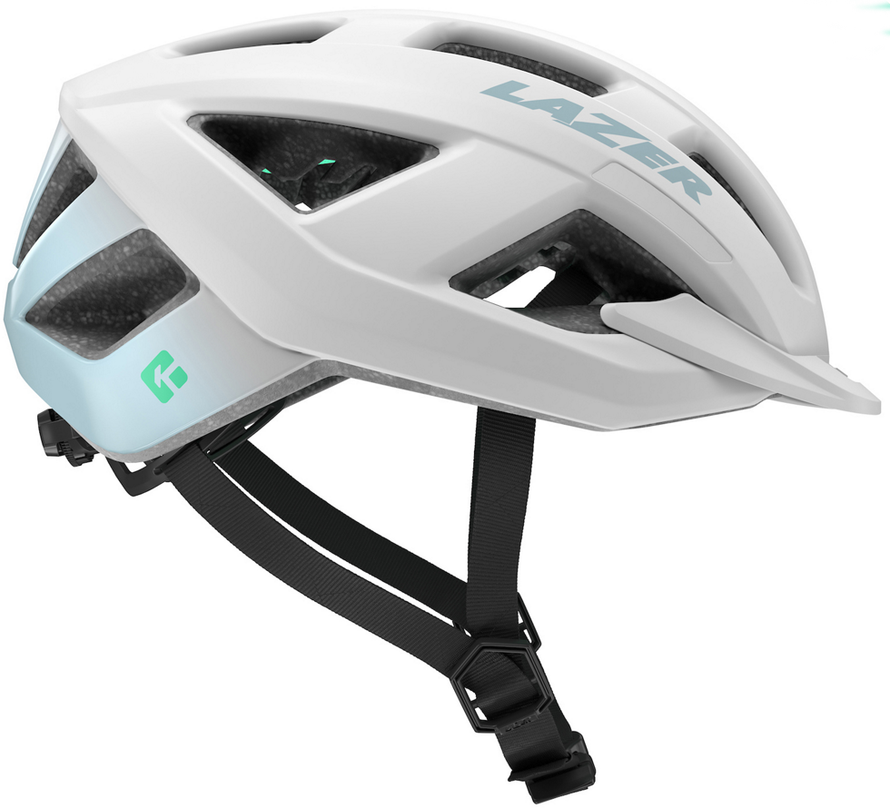 Lazer Cerro Kineticore Cykelhjelm Matte White Mint