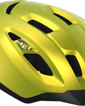 Met Helmet Urbex Mips Lime Yellow Metallic Glossy  Elcykel Hjelm