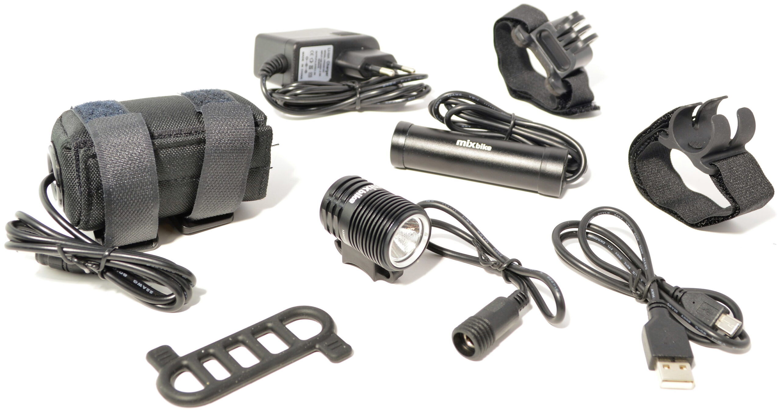 Mixbike Gomini 1000lm Inkl Batterier Oplader